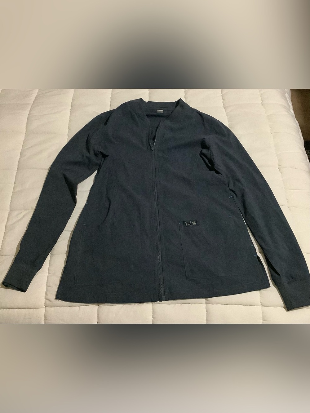 Koi Jacket Dark Gray XS